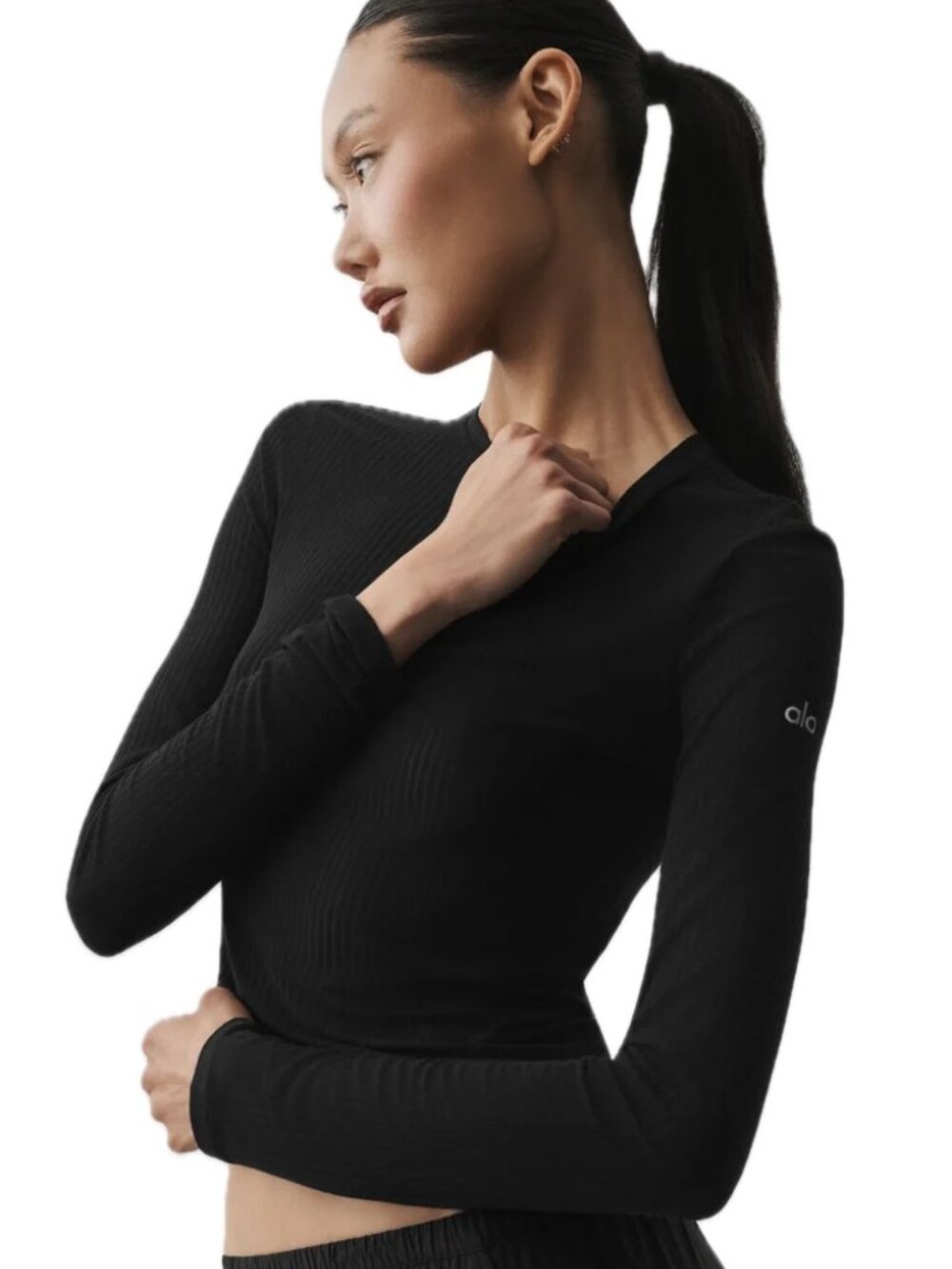Alo Yoga Ribbed Sea Coast Long Sleeve